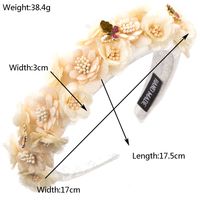 Women's Glam Vacation Flower Butterfly Alloy Cloth Hair Band main image 2