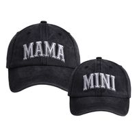 Kid'S Adults Modern Style Classic Style Letter Curved Eaves Baseball Cap main image 5