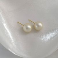 1 Paire Vacances Sucré Rond Incruster Résine Perle Boucles D'Oreilles sku image 1