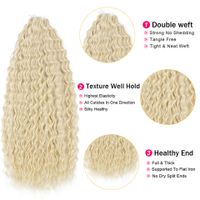 Women's Sexy Party Stage Street High Temperature Wire Long Curly Hair Wig Grip main image 4