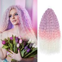 Women's Sexy Party Stage Street High Temperature Wire Long Curly Hair Wig Grip main image 6