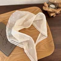 Women's Elegant Solid Color Gauze sku image 2