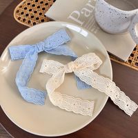 Women's Preppy Style Simple Style Bow Knot Cloth Bowknot Hair Clip main image 10