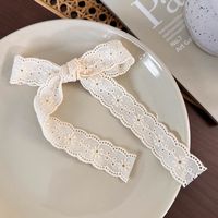 Women's Preppy Style Simple Style Bow Knot Cloth Bowknot Hair Clip main image 7