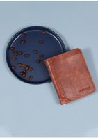 Men's Solid Color Pu Leather Folding Small Wallets main image 4