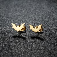 1 Pair Sweet Artistic Animal Irregular Polishing Plating 304 Stainless Steel 18K Gold Plated Ear Studs sku image 34