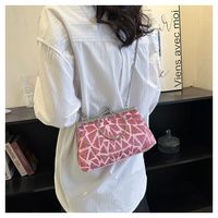 Women's Small Pu Leather Solid Color Elegant Sequins Open Evening Bag main image 6