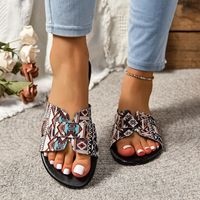 Women's Vacation Ethnic Style Color Block Round Toe Beach Sandals main image 6