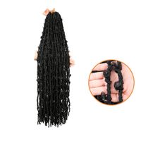 Unisex African Style Party Stage Street High Temperature Wire Long Curly Hair Wig Grip main image 1