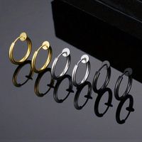 1 Pair Modern Style Streetwear Geometric 304 Stainless Steel 14K Gold Plated Ear Cuffs main image 1