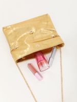 Women's Pu Leather Solid Color Streetwear Magnetic Buckle Shoulder Bag main image 3
