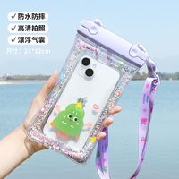 Cute Cartoon Waterproof Plastic Phone Pouch 1 Piece sku image 38