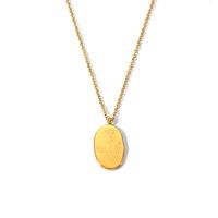 IG Style Nordic Style Plant 304 Stainless Steel 18K Gold Plated Women's Pendant Necklace main image 6