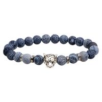 Casual Vintage Style Simple Style Animal Alloy Natural Stone Men's Bracelets main image 7