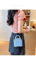 Women's Small PVC Solid Color Classic Style Zipper Jelly Bag main image 7