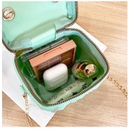 Women's Small PVC Solid Color Classic Style Zipper Jelly Bag main image 2