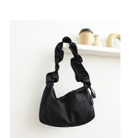 Women's Medium Nylon Solid Color Basic Square Zipper Shoulder Bag main image 5