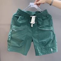 Men's Solid Color Simple Style Regular Fit Men's Bottoms main image 3