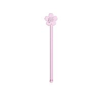 Cute Cartoon Flower Heat-Resistant Glass Stirring Rod 1 Piece sku image 4