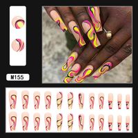 French Style Starry Sky Flower Pvc Nail Patches 1 Set sku image 13