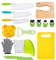 Casual Solid Color Plastic Chopping Board Fruit Knife 1 Set sku image 19