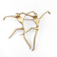 Casual Simple Style Cartoon Character Zinc Alloy Plating Women's Brooches main image 5