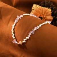 Elegant Sweet Geometric Freshwater Pearl Opal Women's Bracelets Necklace main image 3