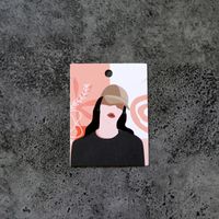 Casual Simple Style Human Leaf Paper Gift Card sku image 1