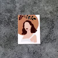 Casual Simple Style Human Leaf Paper Gift Card sku image 3