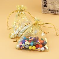 Casual Simple Style Heart Shape Organza Jewelry Packaging Bags main image 3