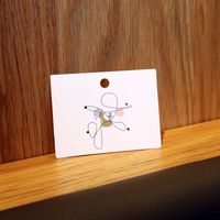 Elegant Simple Style Human Paper Jewelry Accessories sku image 2