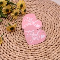 Simple Style Letter Heart Shape Paper Daily Card sku image 8