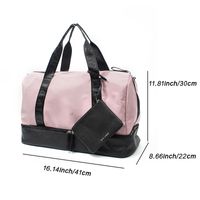Unisex Basic Classic Style Solid Color Polyester Travel Bags main image 3