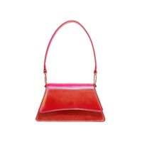 Women's Medium Pu Leather Gradient Color Solid Color Streetwear Square Flip Cover Underarm Bag main image 2