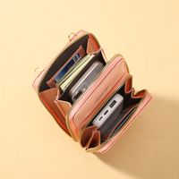 Women's Small Pu Leather Solid Color Basic Classic Style Zipper Phone Wallets main image 7