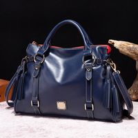 Women's Small Pu Leather Solid Color Vintage Style Classic Style Zipper Crossbody Bag sku image 7