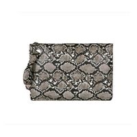 Unisex Snakeskin Pu Leather Zipper Wallets sku image 5