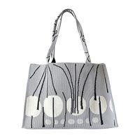 Women's Large Polyester Geometric Classic Style Open Tote Bag main image 6