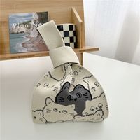 Women's Small Polyester Animal Cute Open Shopping Bags sku image 2