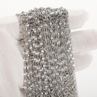 1 Piece 667 Stainless Steel Solid Color Chain main image 3
