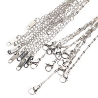 1 Piece 667 Stainless Steel Solid Color Chain main image 2