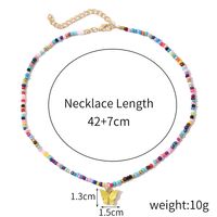 Wholesale Jewelry Ethnic Style Bohemian Classic Style Geometric Seed Bead Beaded Necklace sku image 7