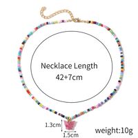 Wholesale Jewelry Ethnic Style Bohemian Classic Style Geometric Seed Bead Beaded Necklace sku image 5