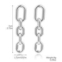 1 Pair Basic Modern Style Classic Style Geometric Solid Color Plating 304 Stainless Steel Arylic Drop Earrings sku image 8