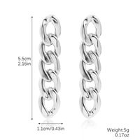 1 Pair Basic Modern Style Classic Style Geometric Solid Color Plating 304 Stainless Steel Arylic Drop Earrings sku image 4