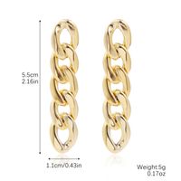 1 Pair Basic Modern Style Classic Style Geometric Solid Color Plating 304 Stainless Steel Arylic Drop Earrings sku image 5