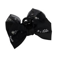 Women's Casual Elegant Bow Knot Cloth Hair Claws main image 4