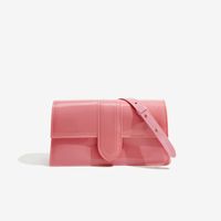 Women's Small PVC Solid Color Streetwear Magnetic Buckle Square Bag sku image 2