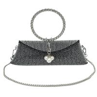 Women's Small Pu Leather Solid Color Elegant Vintage Style Magnetic Buckle Evening Bag sku image 6