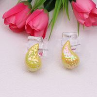 1 Pair IG Style Simple Style Water Droplets Arylic Ear Studs main image 9